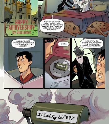Bruce x Harley Anniversary comic porn sex 1