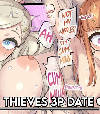 Kaitoudan no 3P Date | Phantom Thieves 3P Date comic porn thumbnail 001