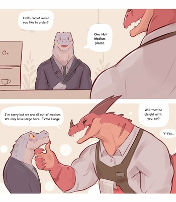 [wolfanine] “One Large Please” comic porn thumbnail 001