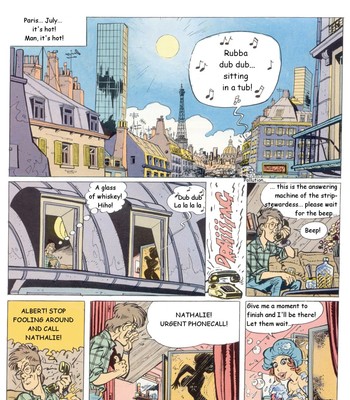 Nathalie – Stripstewardess comic porn sex 2