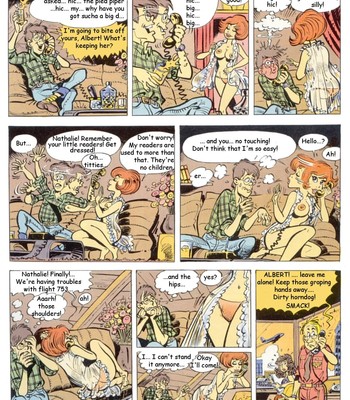 Nathalie – Stripstewardess comic porn sex 3