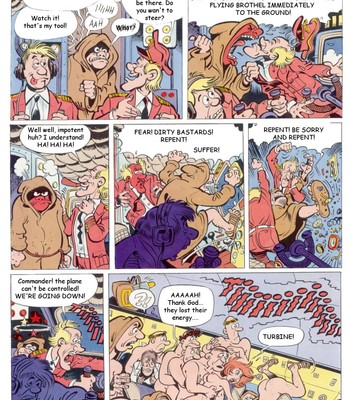 Nathalie – Stripstewardess comic porn sex 9