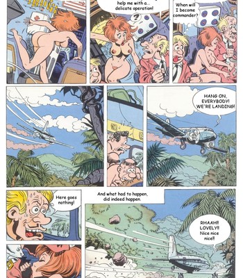 Nathalie – Stripstewardess comic porn sex 10