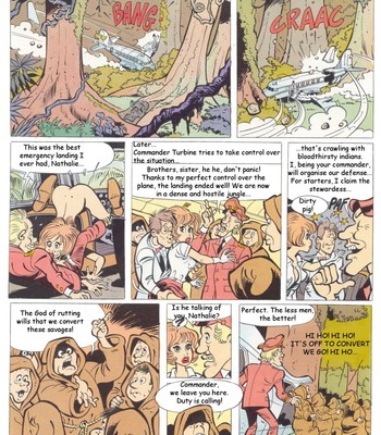 Nathalie – Stripstewardess comic porn sex 11