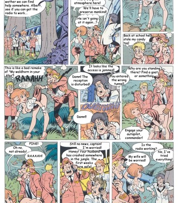 Nathalie – Stripstewardess comic porn sex 12