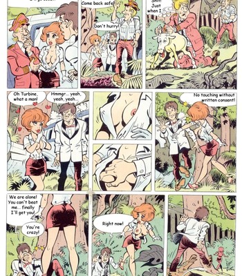 Nathalie – Stripstewardess comic porn sex 13