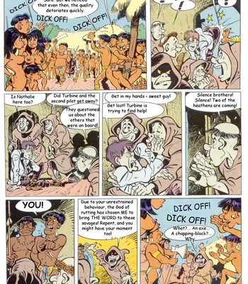 Nathalie – Stripstewardess comic porn sex 17