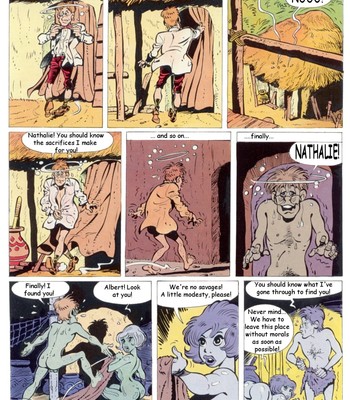 Nathalie – Stripstewardess comic porn sex 25