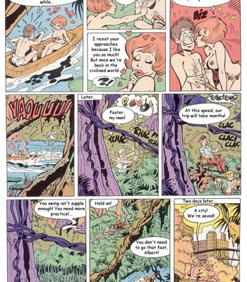 Nathalie – Stripstewardess comic porn sex 30