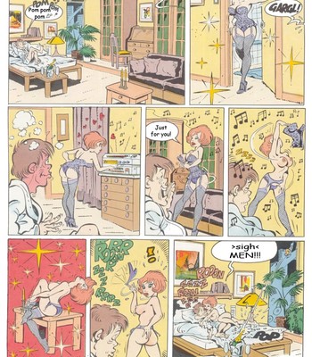 Nathalie – Stripstewardess comic porn sex 31