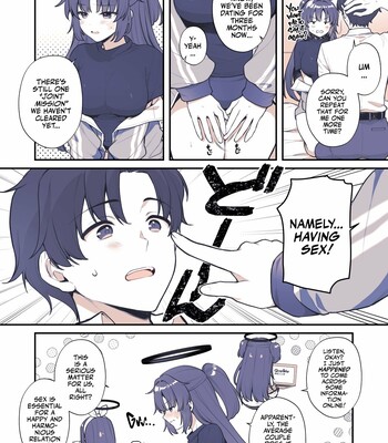 Yuuka wa Te wo Dasaretai | Yuuka Wants to Go to Pound Town! comic porn sex 5