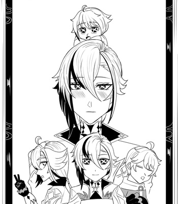 Aether x Arlecchino comic porn sex 10