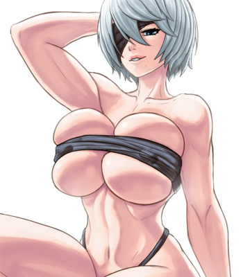 A 2B Christmas comic porn sex 320