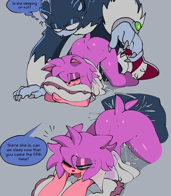 Amy! your tail is showing! comic porn sex 4