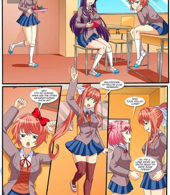 Doki doki literature club comic porn sex 2
