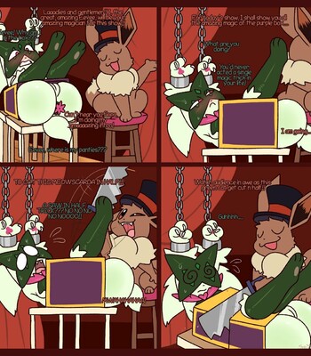 Eevee’s Magical Show comic porn sex 2