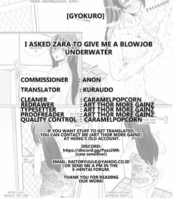 I Asked Zara to Give me A Blowjob Underwater comic porn sex 10