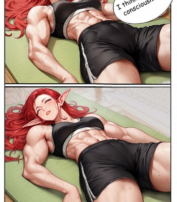 Magic Gym Part 1 (abs and breasts expansion) comic porn sex 6
