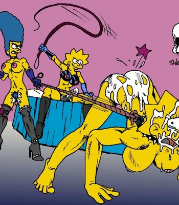 More Simpsons comic porn sex 7