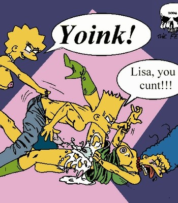 More Simpsons comic porn sex 8