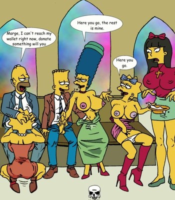 More Simpsons comic porn sex 13