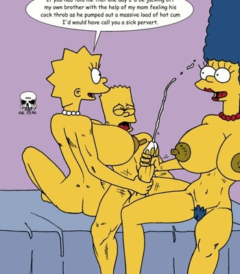 More Simpsons comic porn sex 19