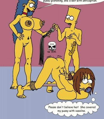 More Simpsons comic porn sex 23