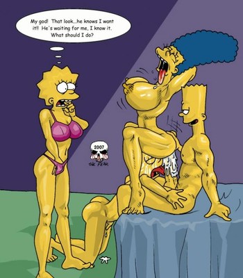 More Simpsons comic porn sex 35