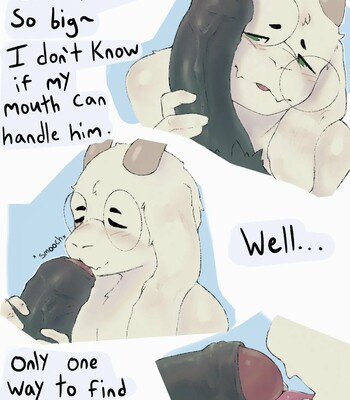 Ralsei asks for sunscreen (WIP) comic porn sex 5