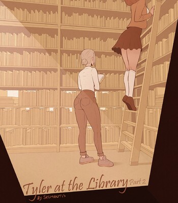 Tyler at the Library 1+2 comic porn sex 20