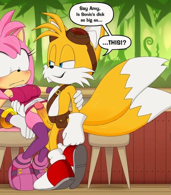 Amy Nailed in the Kitchen comic porn sex 2