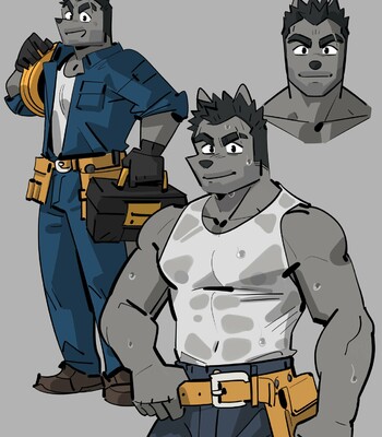 My roommate is a straight man – Sugar Yang comic porn sex 28