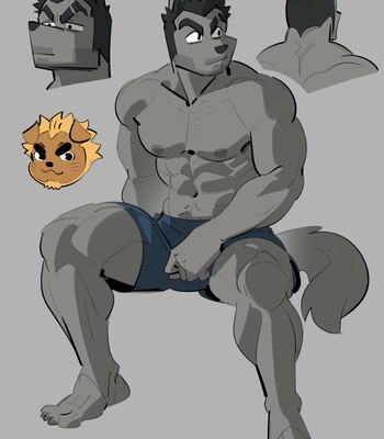 My roommate is a straight man – Sugar Yang comic porn sex 29