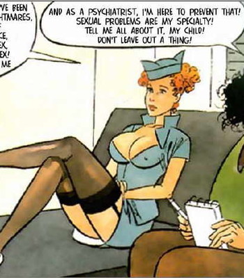 The Stewardress comic porn sex 4