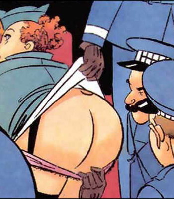 The Stewardress comic porn sex 9