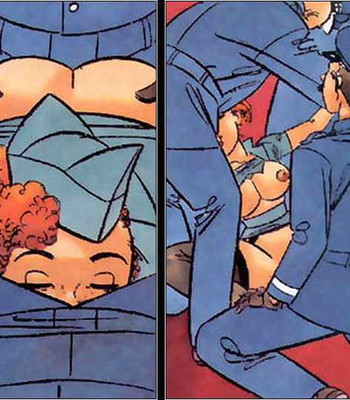 The Stewardress comic porn sex 13