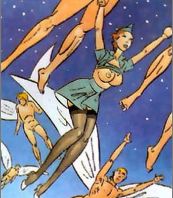 The Stewardress comic porn sex 19