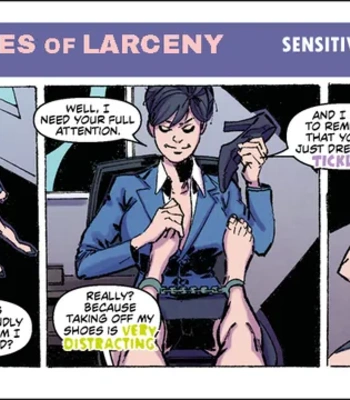 Ticklish Soles Of Larceny – Sensitive Situations comic porn thumbnail 001