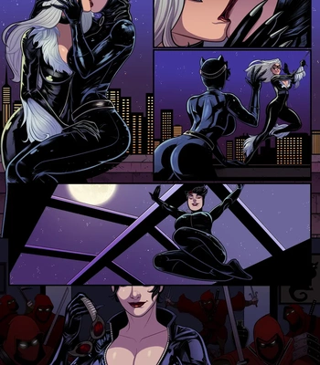 Catwoman x Black Cat comic porn thumbnail 001