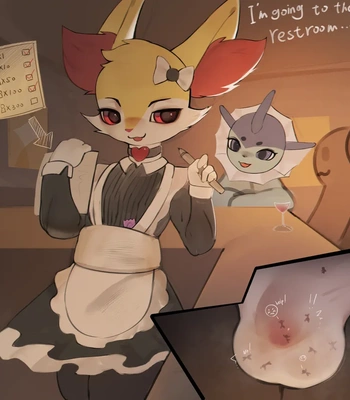 Braixen’s Condom Play comic porn thumbnail 001