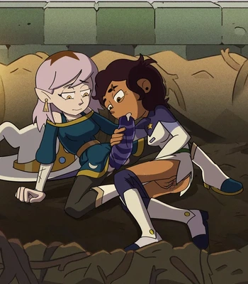 Luz x Futa Amity comic porn thumbnail 001