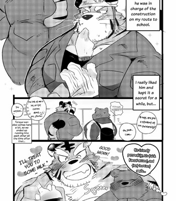 a book about getting lovey dovey with an old tiger with kansai accent in a public bathouse comic porn sex 8