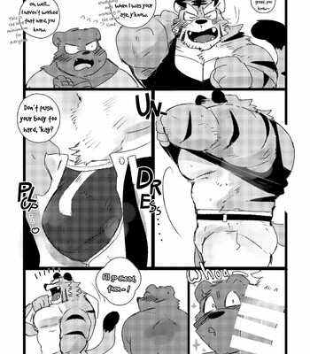 a book about getting lovey dovey with an old tiger with kansai accent in a public bathouse comic porn sex 9