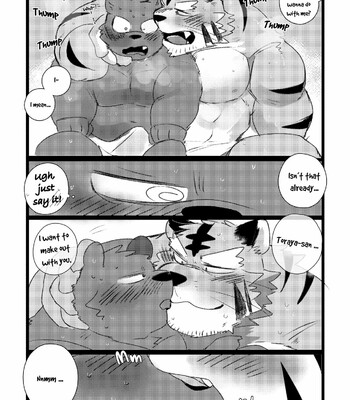 a book about getting lovey dovey with an old tiger with kansai accent in a public bathouse comic porn sex 14