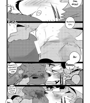 a book about getting lovey dovey with an old tiger with kansai accent in a public bathouse comic porn sex 19