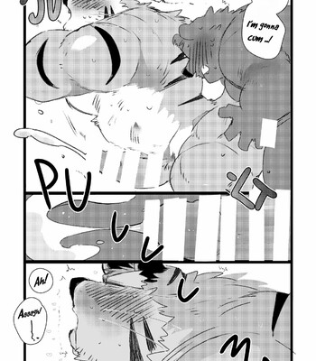 a book about getting lovey dovey with an old tiger with kansai accent in a public bathouse comic porn sex 26