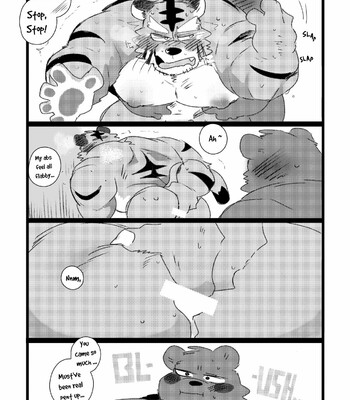 a book about getting lovey dovey with an old tiger with kansai accent in a public bathouse comic porn sex 27