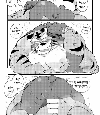 a book about getting lovey dovey with an old tiger with kansai accent in a public bathouse comic porn sex 28