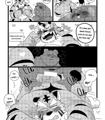 a book about getting lovey dovey with an old tiger with kansai accent in a public bathouse comic porn sex 34