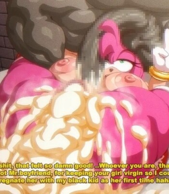 Amy Rose mating pressed by BBC comic porn sex 6